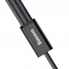 Baseus Rapid Series USB cable 3in1 Lightning / Micro USB 1,2m - Black