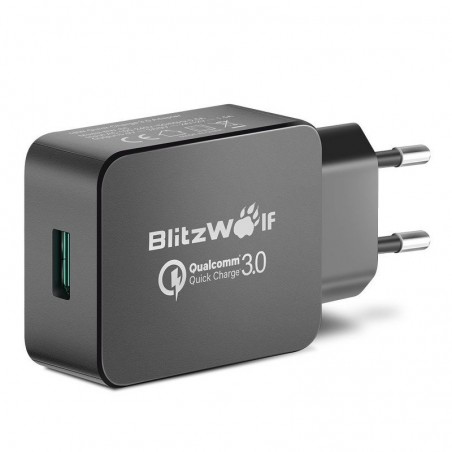 Charger USB BlitzWolf BW-S5 Quick Charge 3.0 18W (black)