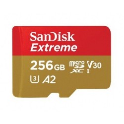 Memory card SanDisk microSDXC 256GB Drony / GoPro (klasa A2) (SDSQXA1-256G-GN6MA)