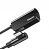 Baseus L45 Audio Adapter USB-C to Mini Jack 3.5mm and USB-C (Black)
