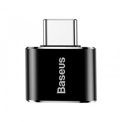 Adattatore Baseus da USB a USB Type-C 2.4A (nero)