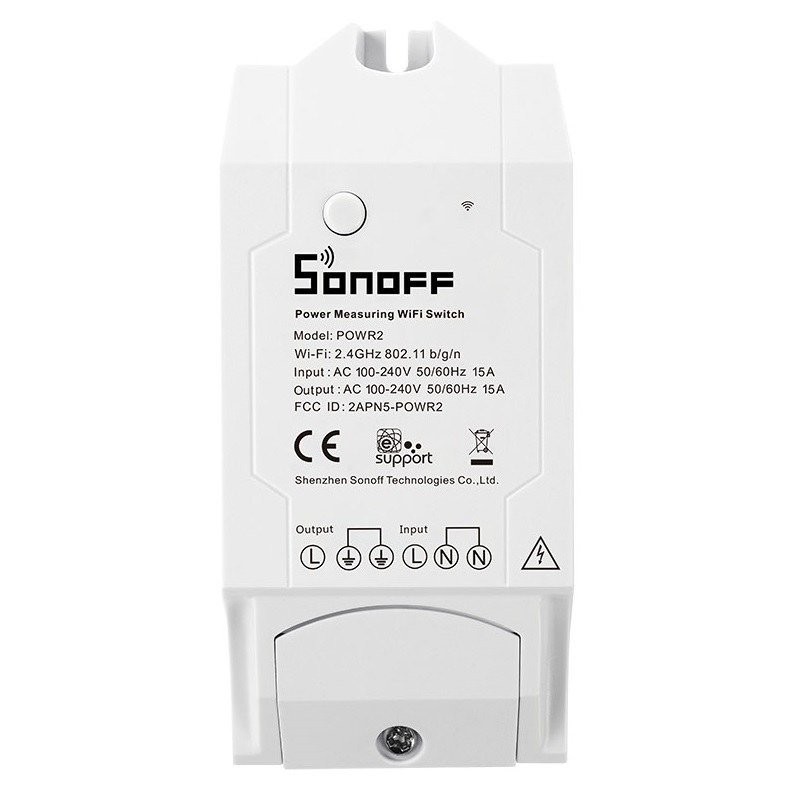 Smart switch WiFi Sonoff Pow R2 z miernikiem energii